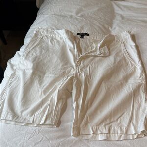 Saks Fifth Avenue Crisp White Men's Shorts